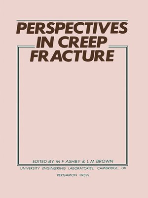 cover image of Perspectives in Creep Fracture